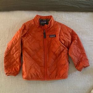 Patagonia toddler lightweight puffer jacket